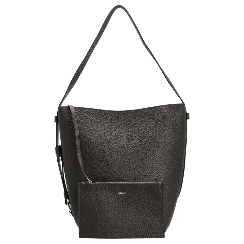 abro Cosmo Tekla - Bolso saco 39 cm (dark brown)