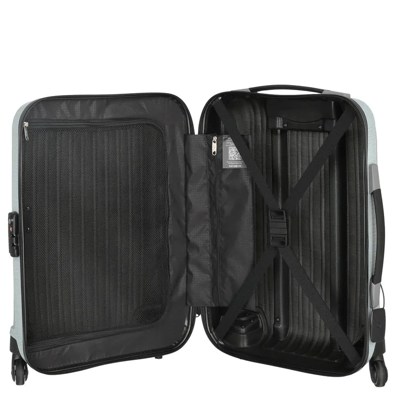 Samsonite Chronolite - Trolley de cabina con 4 ruedas S 55 cm (mermaid cream)