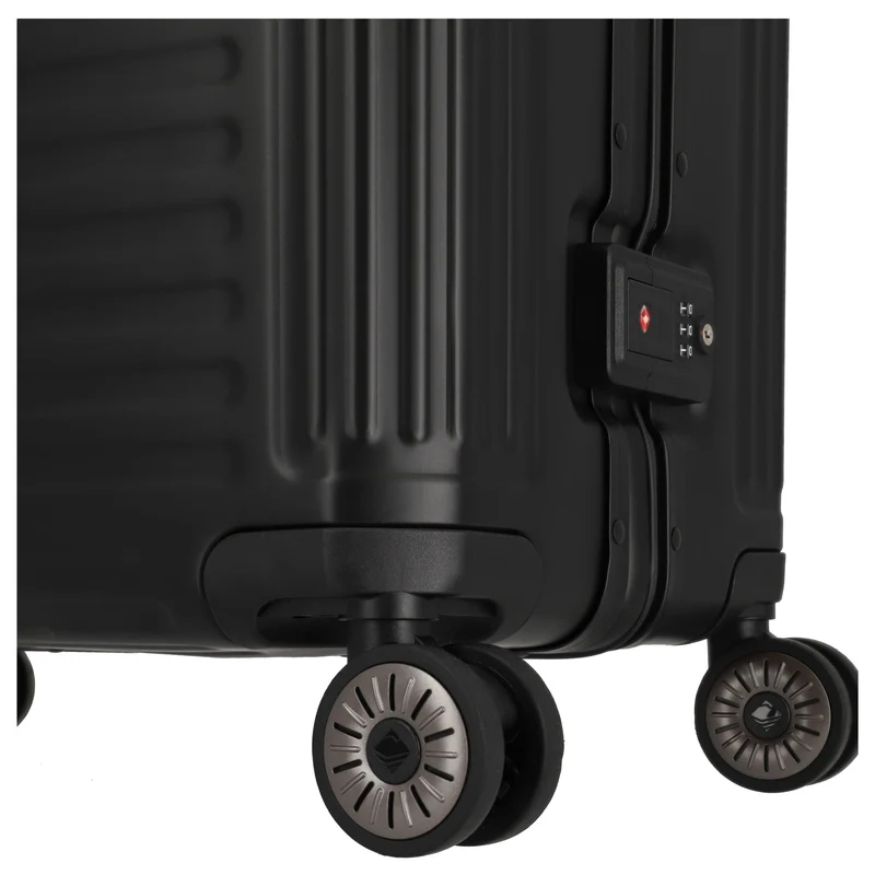 Travelite Next - Trolley de 4 ruedas L 77 cm (black)