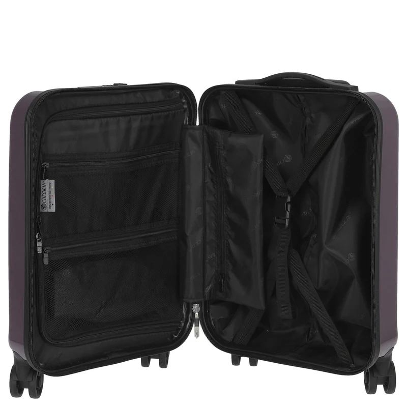 CHECK.IN London 2.0 - Trolley de 4 ruedas 50 cm (lila)