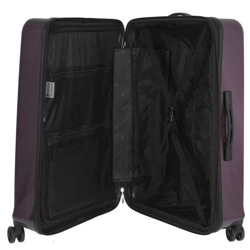 CHECK.IN London 2.0 Juego de trolley 3 piezas (lila)