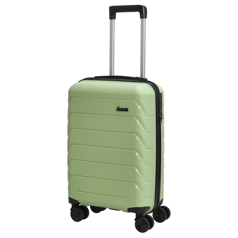 D&N Travel Line 4100 - Maleta de cabina 4 ruedas S 54 cm (lime green)