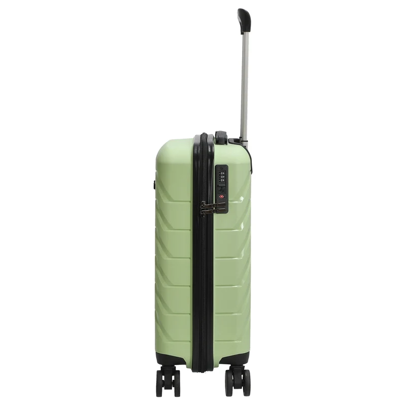 D&N Travel Line 4100 - Maleta de cabina 4 ruedas S 54 cm (lime green)