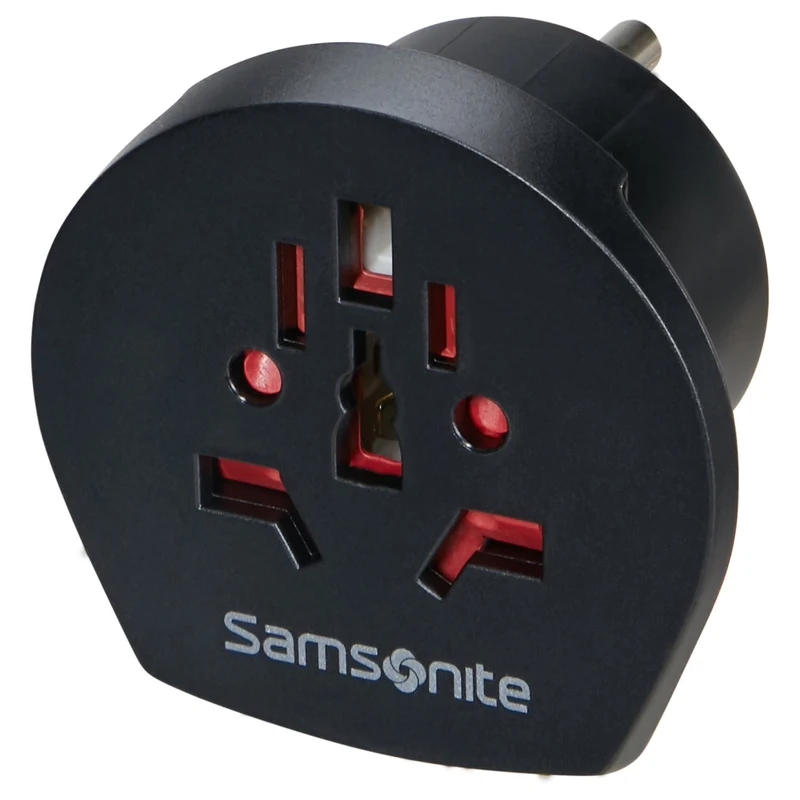 Samsonite World to USA Adaptor - Adaptador de viaje (black)