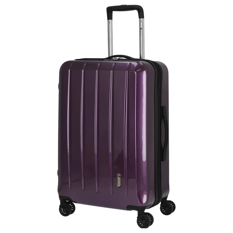CHECK.IN London 2.0 - Trolley de 4 ruedas 67 cm (lila)