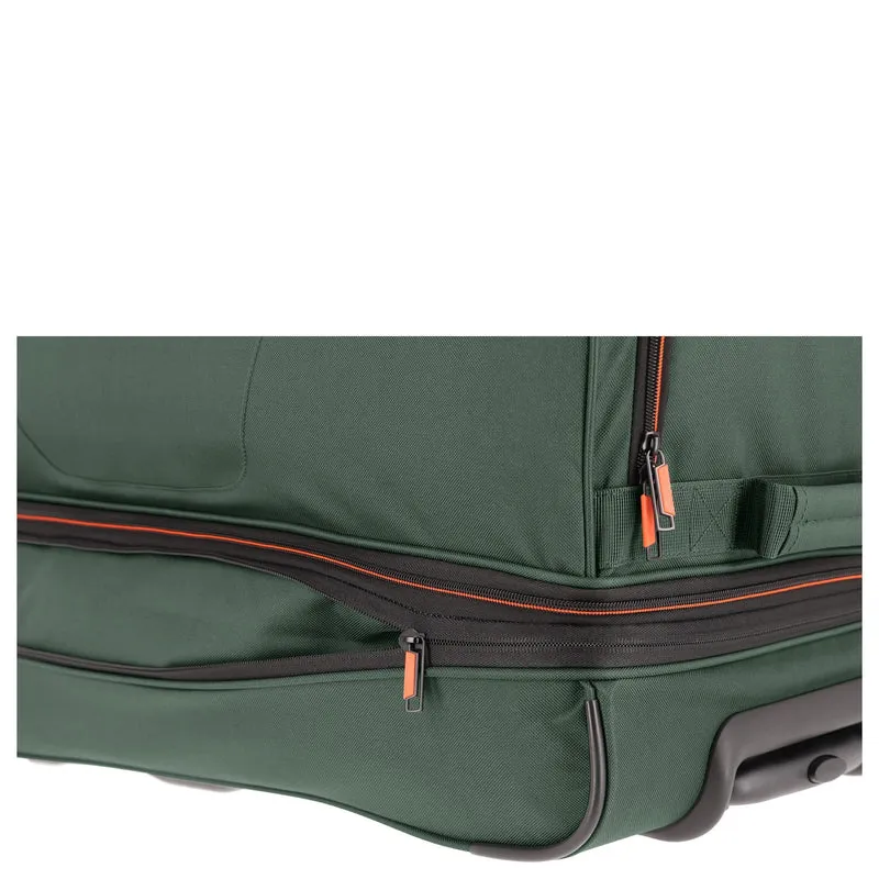 Travelite Basics - Bolsa de viaje con ruedas 98/119L 70 cm expandible (dunkelgrün)