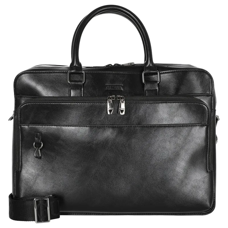 Guess Boston - Bolsa para portátil 38 cm (black)