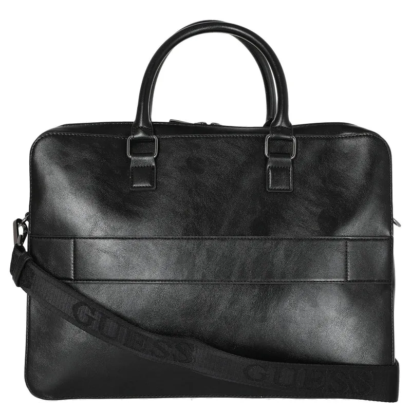 Guess Boston - Bolsa para portátil 38 cm (black)