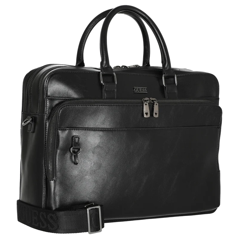 Guess Boston - Bolsa para portátil 38 cm (black)