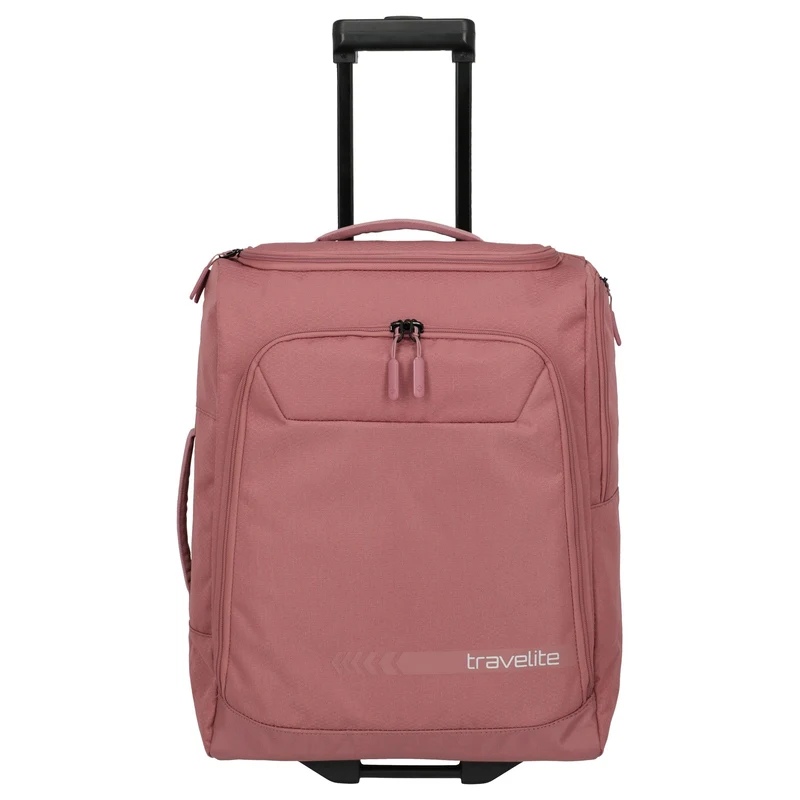 Travelite Kick-Off - Trolley de cabina con 2 ruedas S 55 cm (rose)