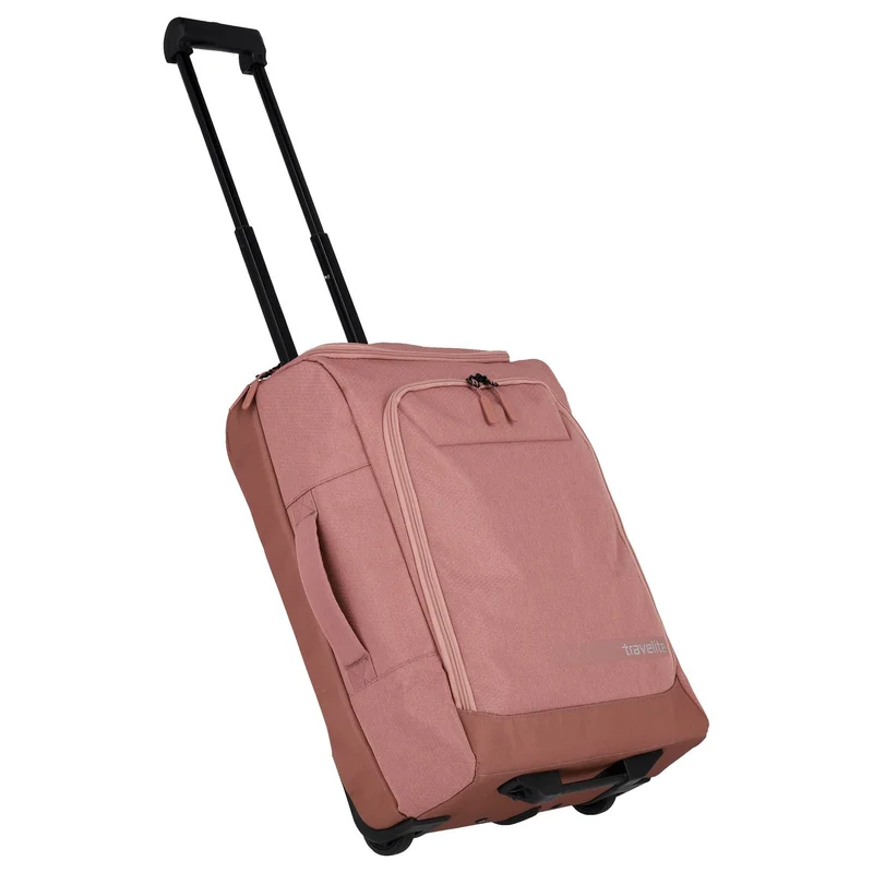 Travelite Kick-Off - Trolley de cabina con 2 ruedas S 55 cm (rose)