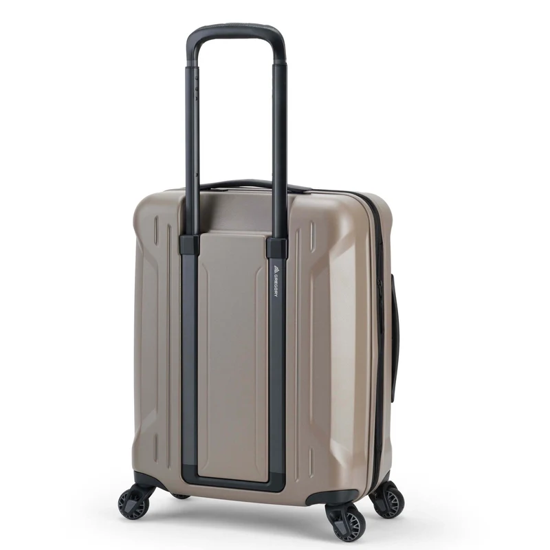 Gregory Quadro Pro Int Carry On - Trolley de cabina con 4 ruedas 55 cm expandible (mirage tan)