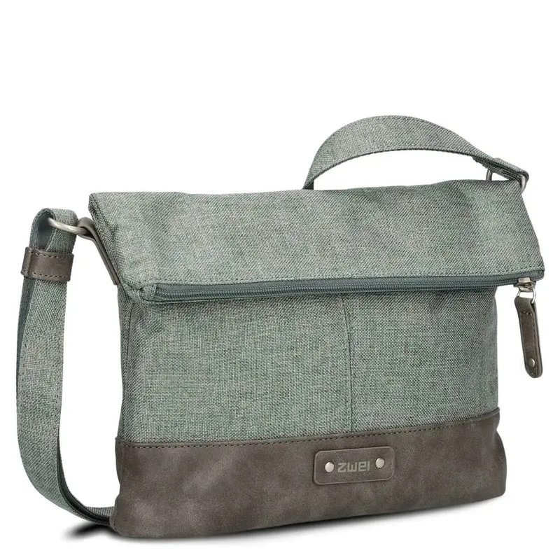 zwei Olli OT6 - Bolso de hombro 20/29 cm (salbei)