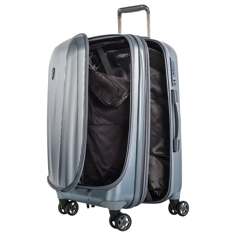 Heys Vantage Smart Access - Set de trolley con 4 ruedas 3 piezas ampliable (slate blue)