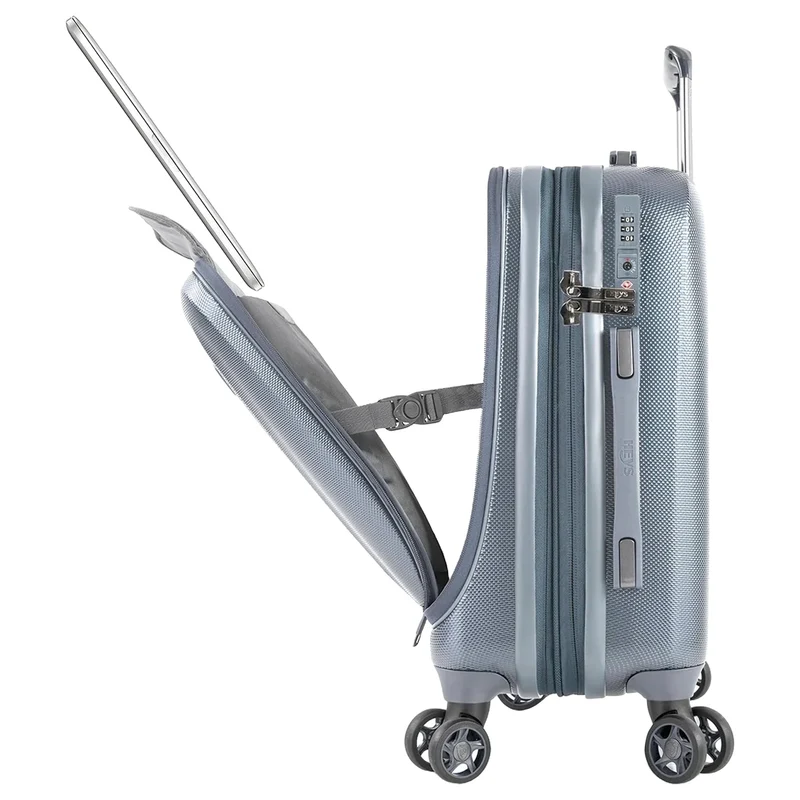 Heys Vantage Smart Access - Trolley de cabina S 4 ruedas 15.6" 53 cm expandible (slate blue)
