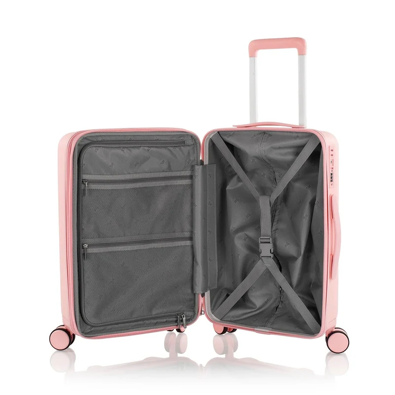 Heys Pastel - Trolley de cabina S 4 ruedas 53 cm expandible (blush)
