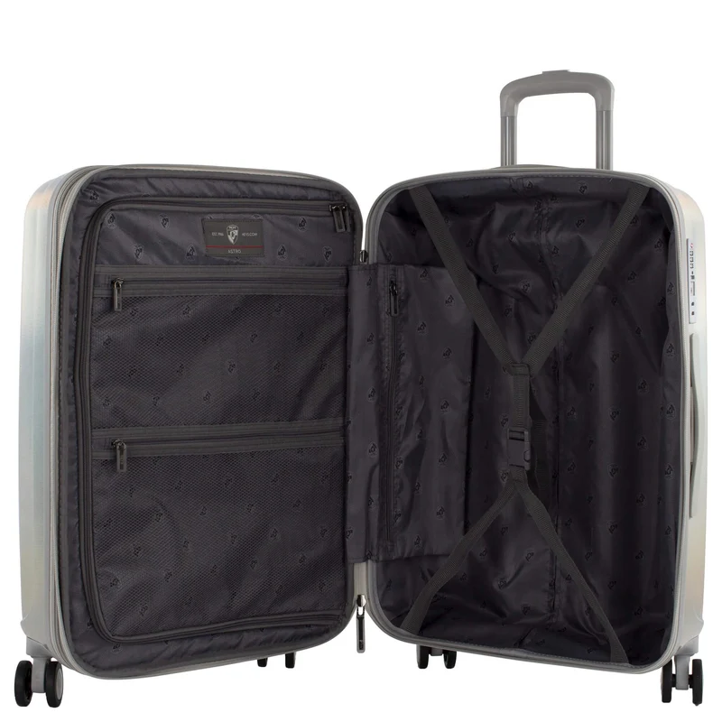Heys Astro - Trolley de 4 ruedas M 66 cm expandible (silver)