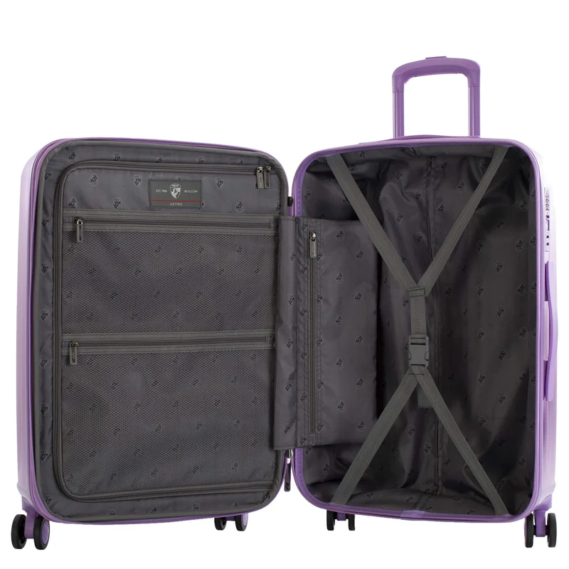 Heys Astro - Trolley de 4 ruedas M 66 cm expandible (purple)