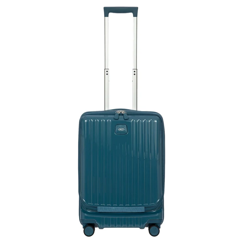 Brics Positano - Trolley de cabina con 4 ruedas 55 cm USB erw. (oktan)