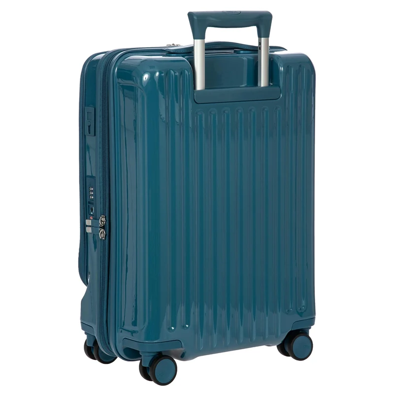 Brics Positano - Trolley de cabina con 4 ruedas 55 cm USB erw. (oktan)