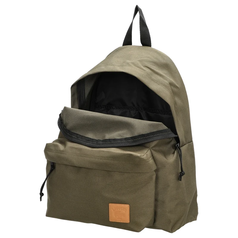 Lacoste Casual Croc Backpack - Mochila 40 cm (ivy green)