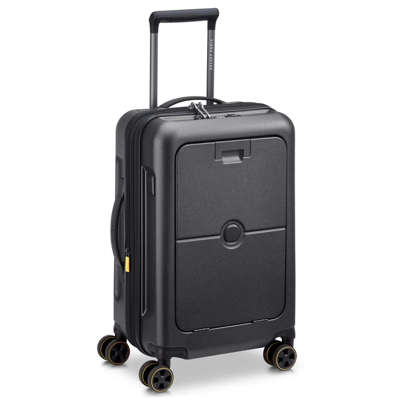 Delsey Paris Turenne 2.0 - Trolley de cabina con 4 ruedas S 56 cm expandible (schwarz)