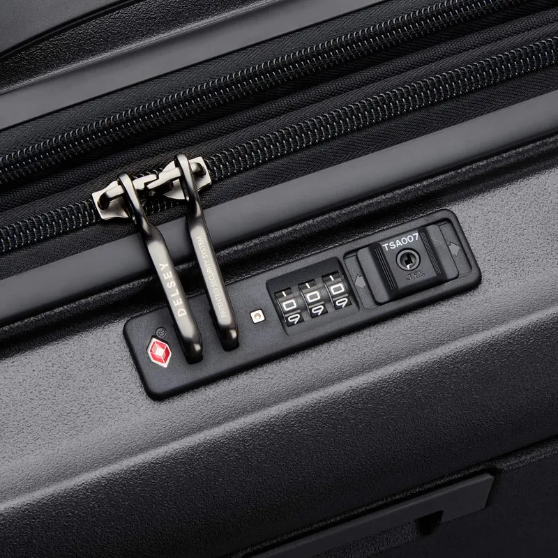 Delsey Paris Turenne 2.0 - Trolley de cabina con 4 ruedas S 56 cm expandible (schwarz)