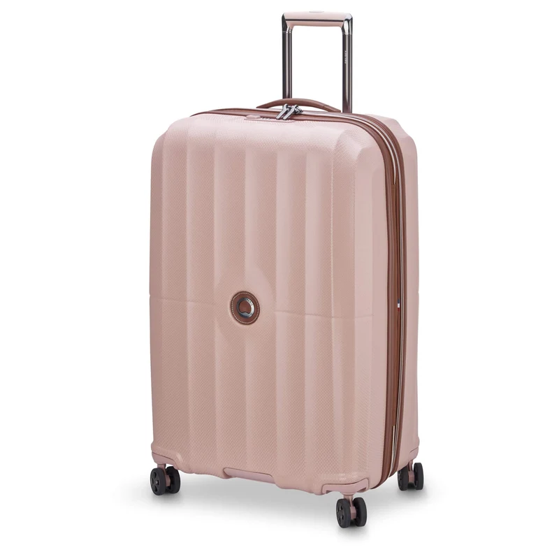 Delsey Paris Carrousel - Trolley de 4 ruedas 77 cm expandible (pink, )
