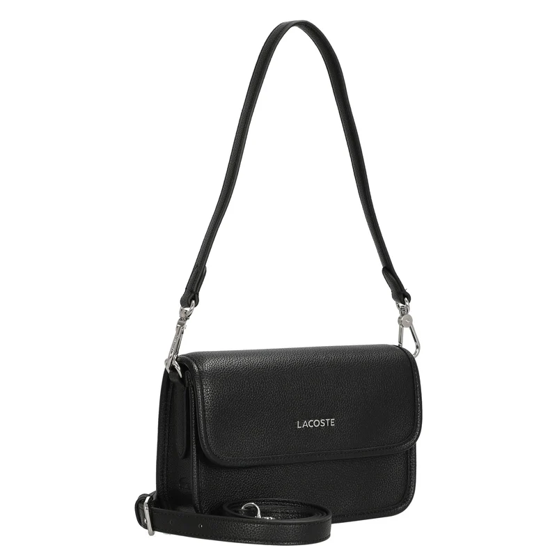 Lacoste Flap Crossover Bag - Bolso bandolera 21 cm (noir)