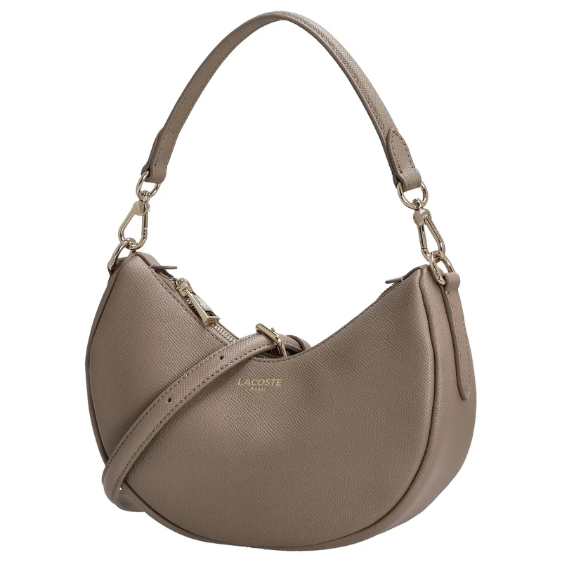 Lacoste Moon Bag S Champs Elysées - Bolso bandolera 24 cm (taupe)