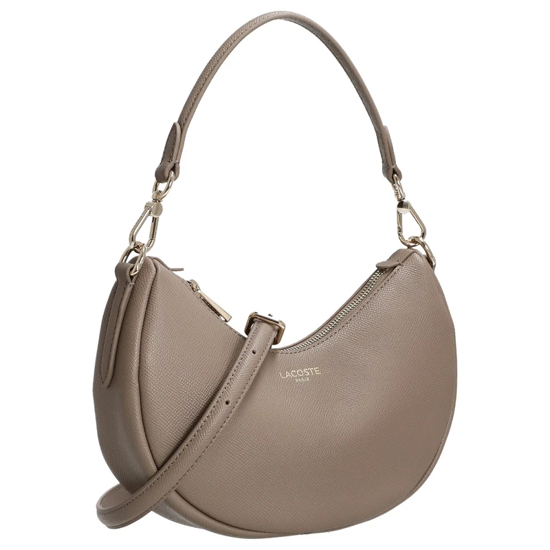 Lacoste Moon Bag S Champs Elysées - Bolso bandolera 24 cm (taupe)