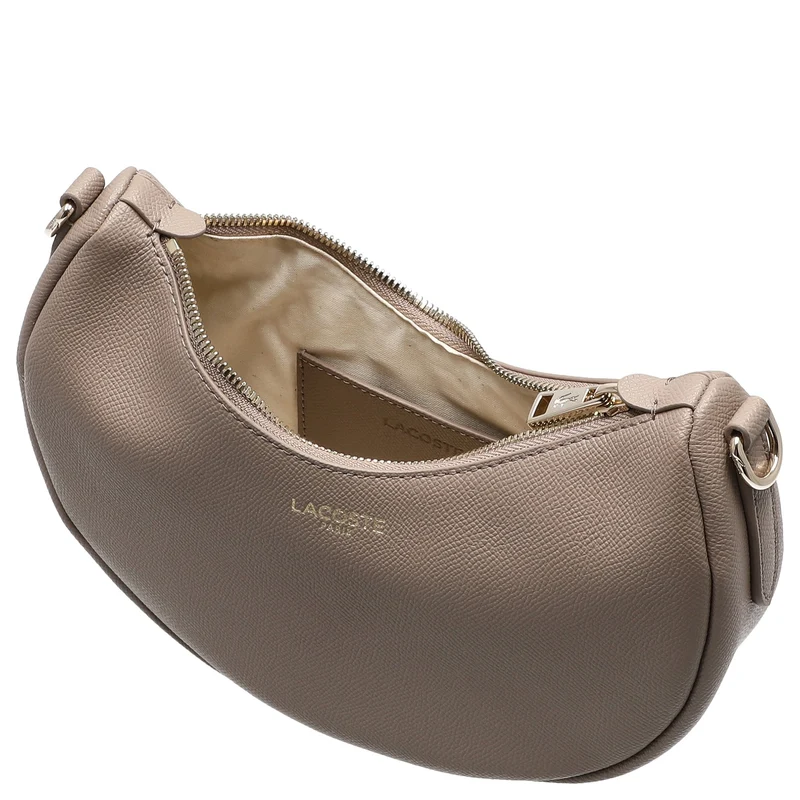Lacoste Moon Bag S Champs Elysées - Bolso bandolera 24 cm (taupe)