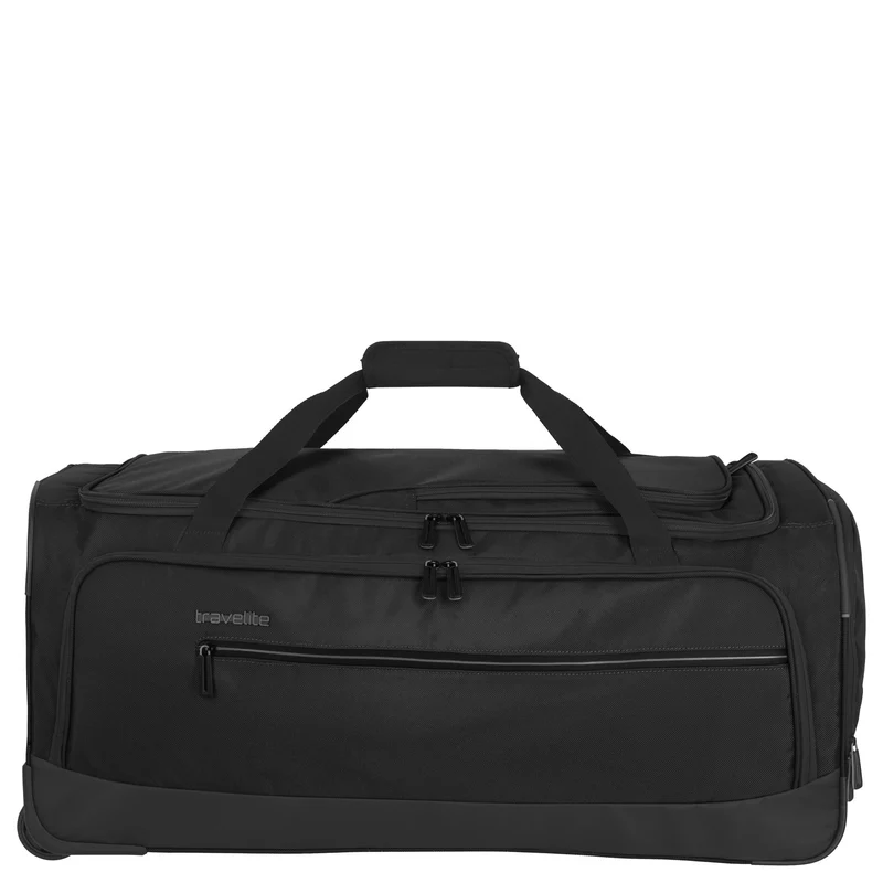 Travelite Crosslite - Bolsa de viaje con 2 ruedas 79 cm (black)
