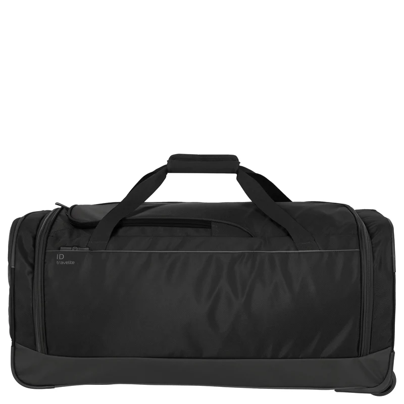 Travelite Crosslite - Bolsa de viaje con 2 ruedas 79 cm (black)