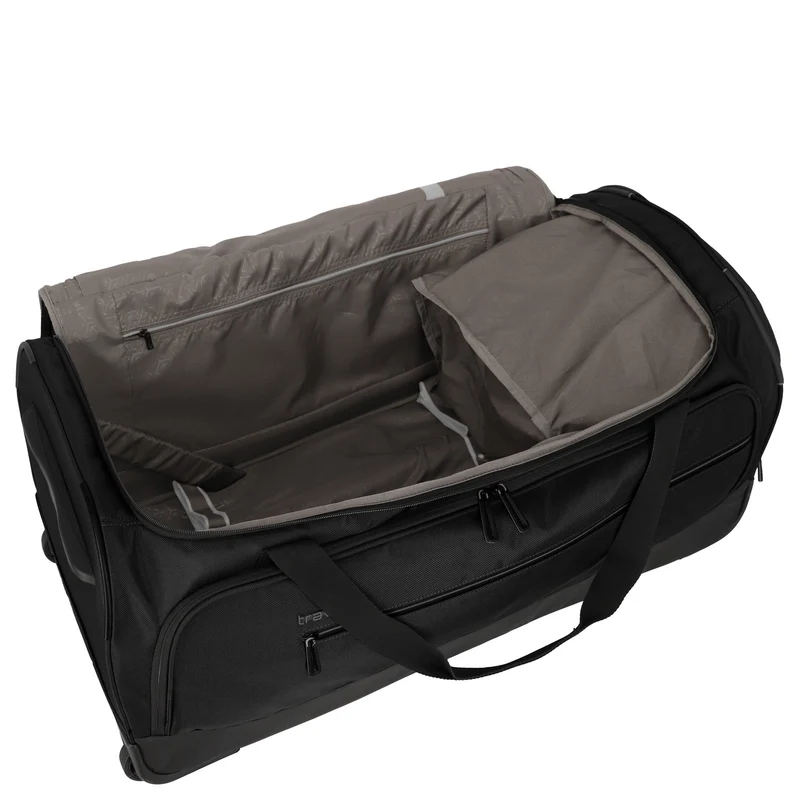 Travelite Crosslite - Bolsa de viaje con 2 ruedas 79 cm (black)