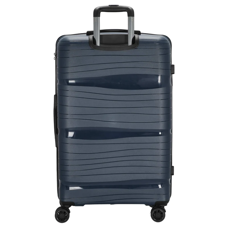 D&N Travel Line 4300 - Juego de maletas 3 piezas (azul oscuro)