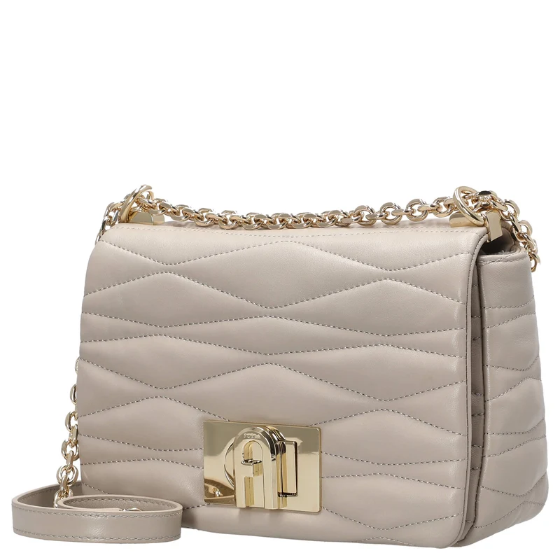 Furla 1927 S Crossbody 22 - Bolso de hombro 21.5 cm (color: vainilla)