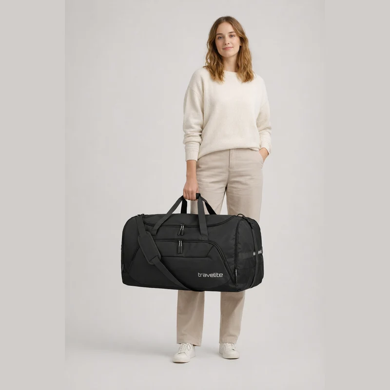 Travelite Kick-Off - Bolsa de viaje 70 cm XL (schwarz)