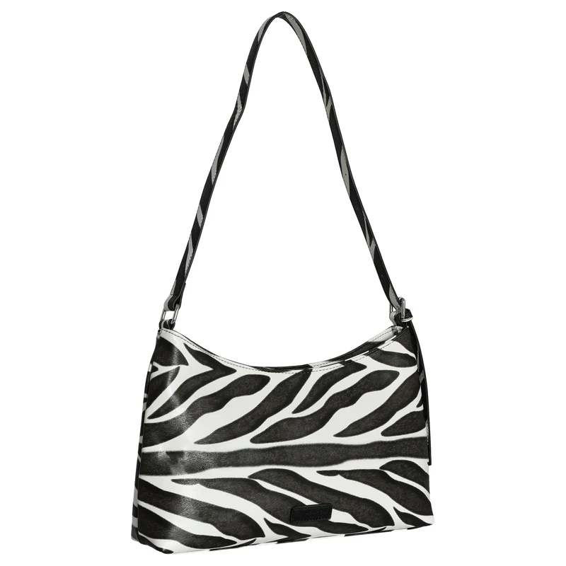 Seidenfelt Fjone - Bolso de hombro 32 cm (zebra)