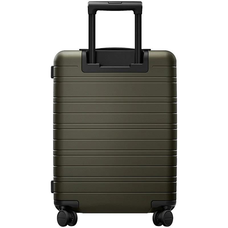 Horizn Studios M5 Essential - Maleta de cabina de 4 ruedas con bolsillo frontal S 55 cm (verde oliva oscuro)