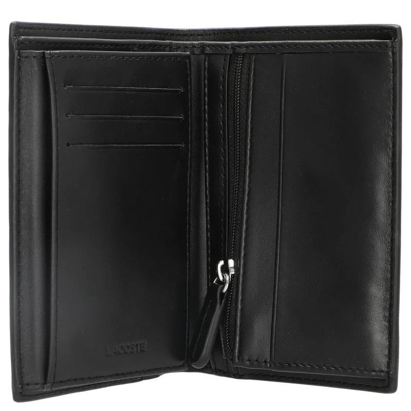 Lacoste FG - Cartera de hombre 7cc 13 cm (black)