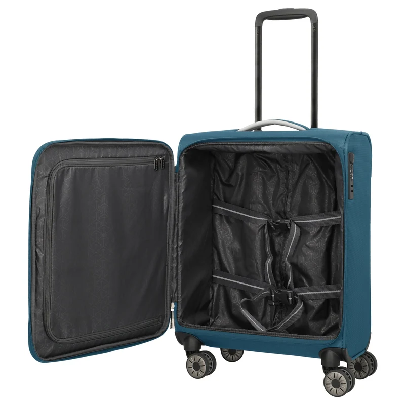 Travelite Jetpack Multi Light - Trolley con 4 ruedas S 55 cm (petrol)