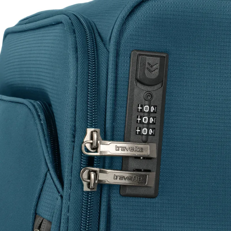 Travelite Jetpack Multi Light - Trolley con 4 ruedas S 55 cm (petrol)