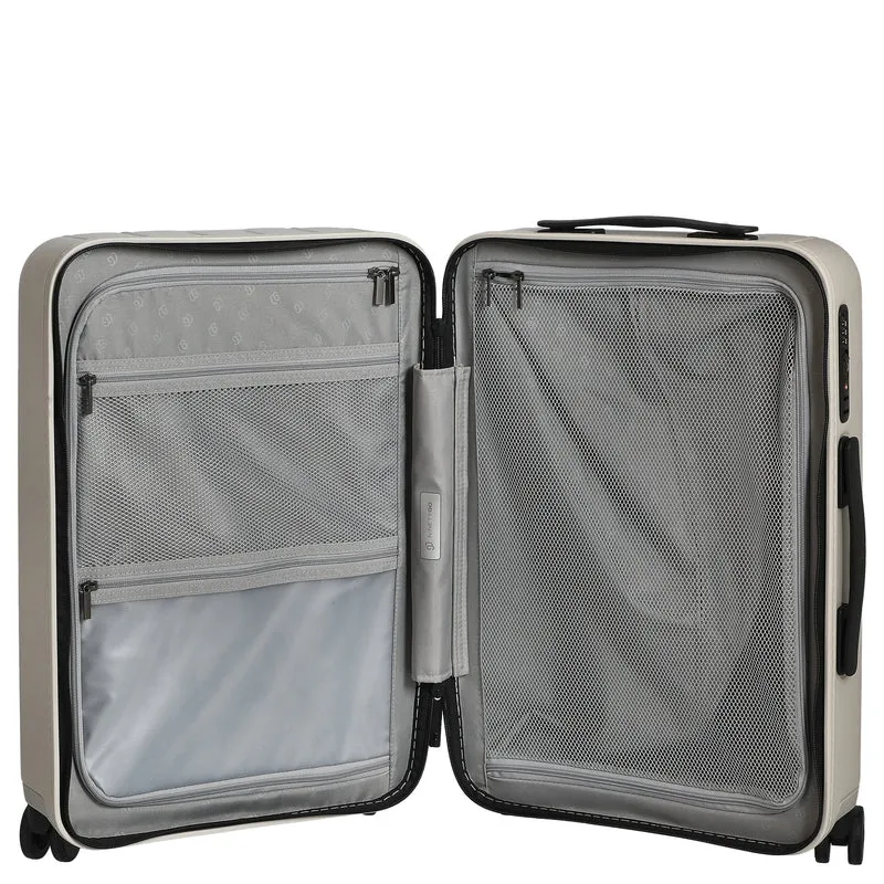 NINETYGO Touch - Trolley de cabina con 4 ruedas S 55 cm (weiß)