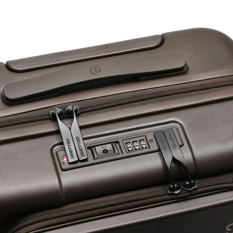 NINETYGO Coffee Jorney - Trolley de cabina con 4 ruedas S 55 cm (americano)