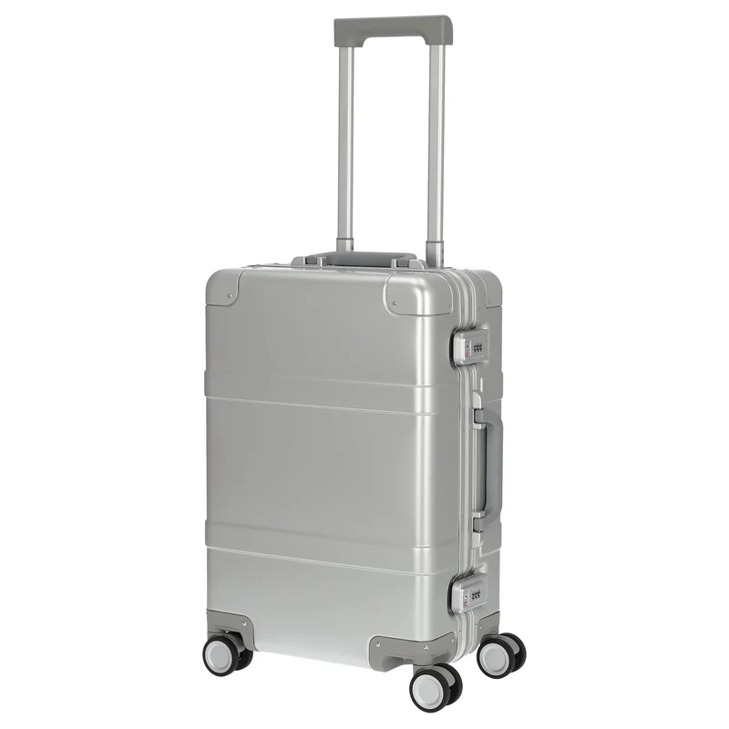 NINETYGO Metal - Trolley de cabina con 4 ruedas S 55 cm (silber)
