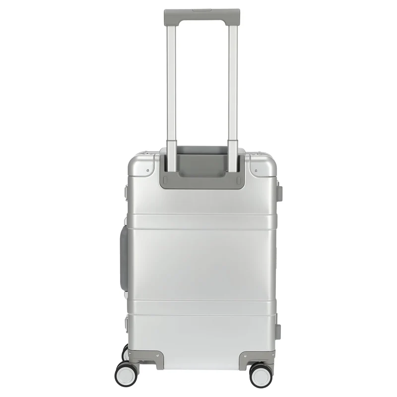 NINETYGO Metal - Trolley de cabina con 4 ruedas S 55 cm (silber)