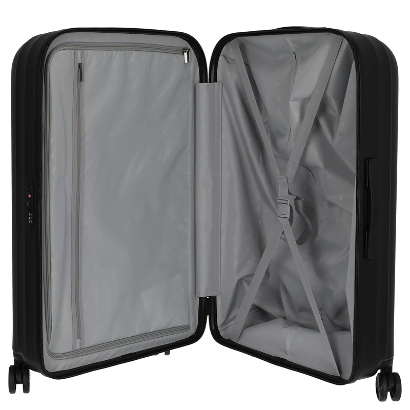 NINETYGO Elbe - Trolley de 4 ruedas L 78 cm (schwarz)