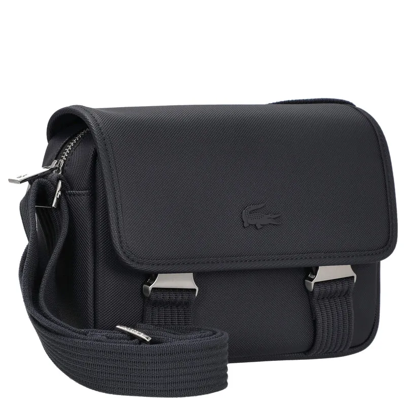 Lacoste Men's Classic - Bolso bandolera 22.5 cm (marine 166)