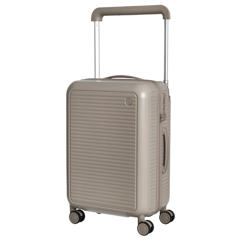 NINETYGO Nulife - Trolley de cabina con 4 ruedas S 55 cm (beige)